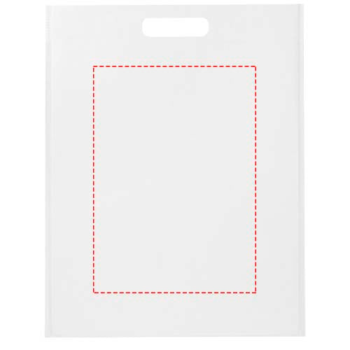 EcoSeal tygväska med stansade handtag av GRS-återvunnen non-woven, 5 l