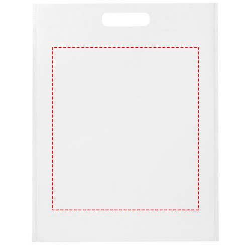 EcoSeal tygväska med stansade handtag av GRS-återvunnen non-woven, 5 l