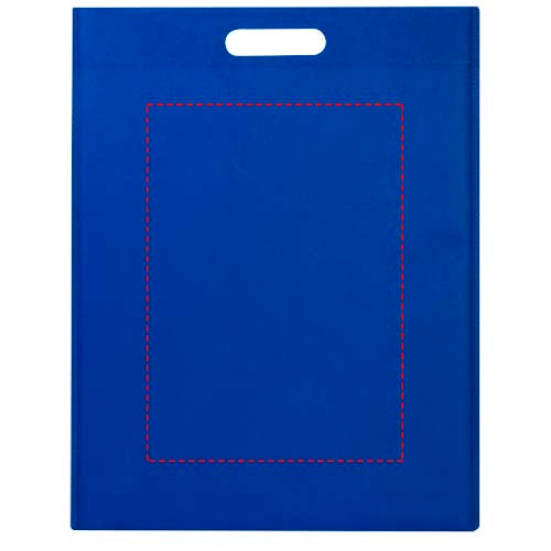 EcoSeal tygväska med stansade handtag av GRS-återvunnen non-woven, 5 l