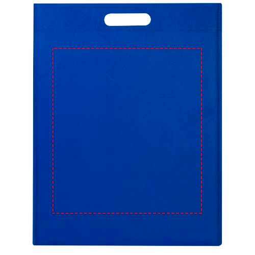 EcoSeal tygväska med stansade handtag av GRS-återvunnen non-woven, 5 l