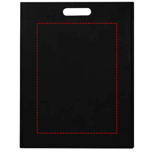 EcoSeal tygväska med stansade handtag av GRS-återvunnen non-woven, 5 l