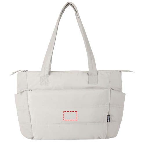 Puffer 15,6" laptoptote av återvunnen GRS, 18 l