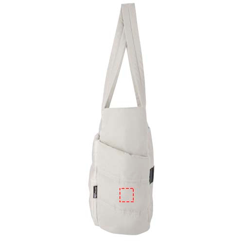 Puffer 15,6" laptoptote av återvunnen GRS, 18 l