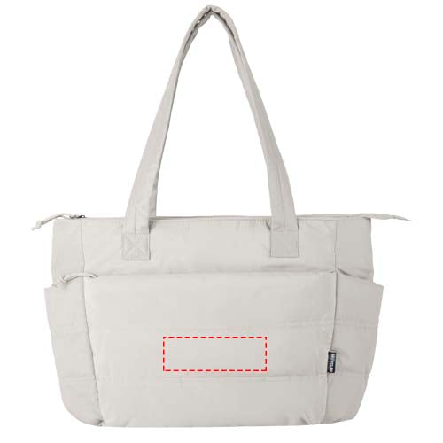 Puffer 15,6" laptoptote av återvunnen GRS, 18 l