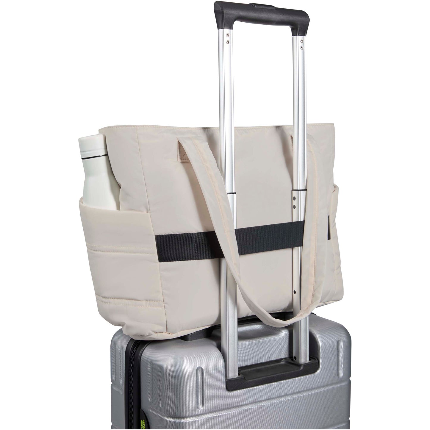 Puffer 15,6" laptoptote av återvunnen GRS, 18 l