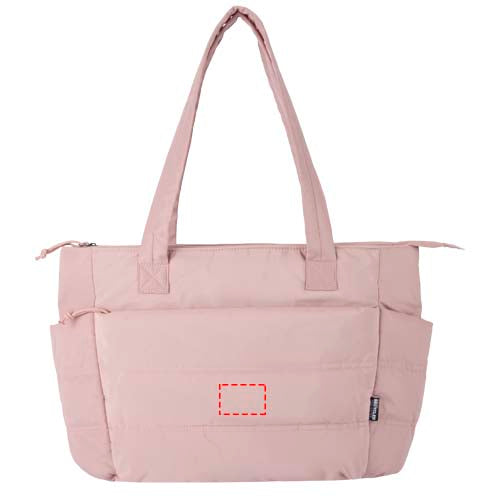 Puffer 15,6" laptoptote av återvunnen GRS, 18 l