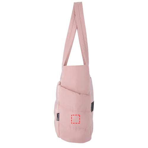 Puffer 15,6" laptoptote av återvunnen GRS, 18 l