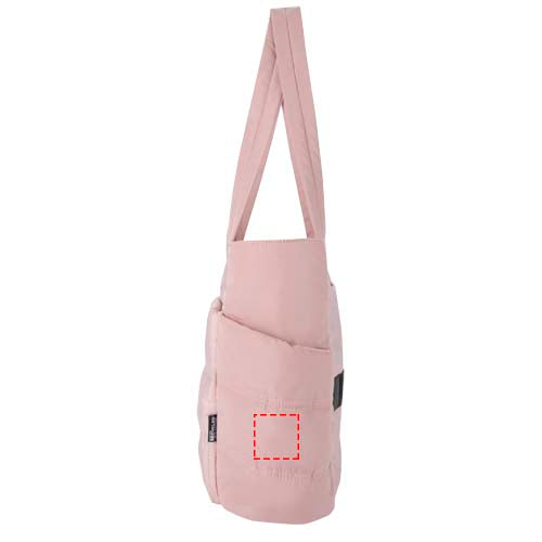 Puffer 15,6" laptoptote av återvunnen GRS, 18 l