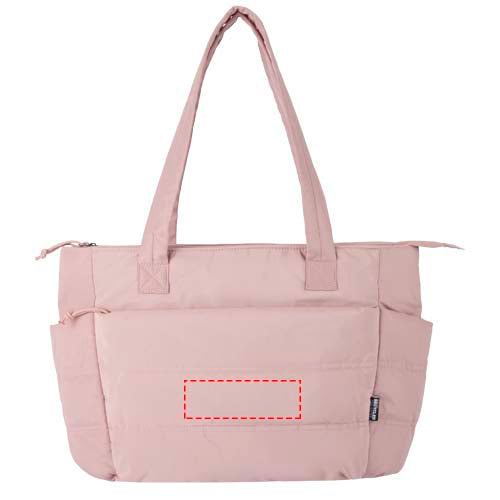 Puffer 15,6" laptoptote av återvunnen GRS, 18 l