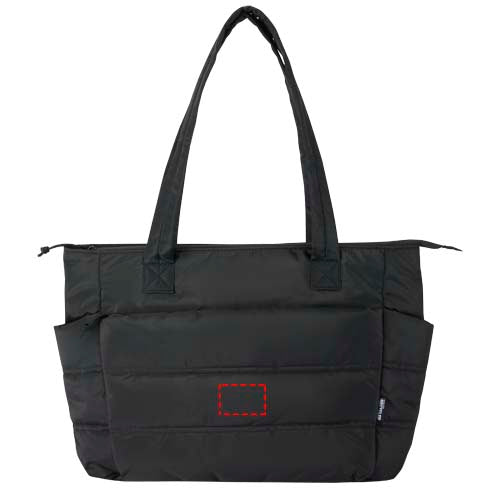 Puffer 15,6" laptoptote av återvunnen GRS, 18 l