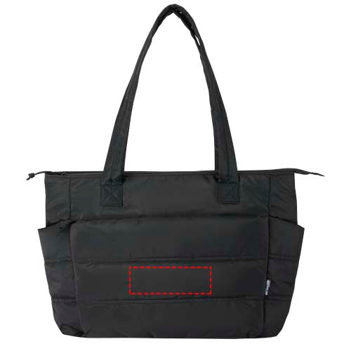 Puffer 15,6" laptoptote av återvunnen GRS, 18 l