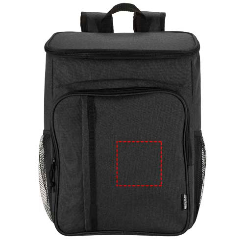 Tundra picknick kylryggsäck av återvunnen GRS med serveringsset, 20 l