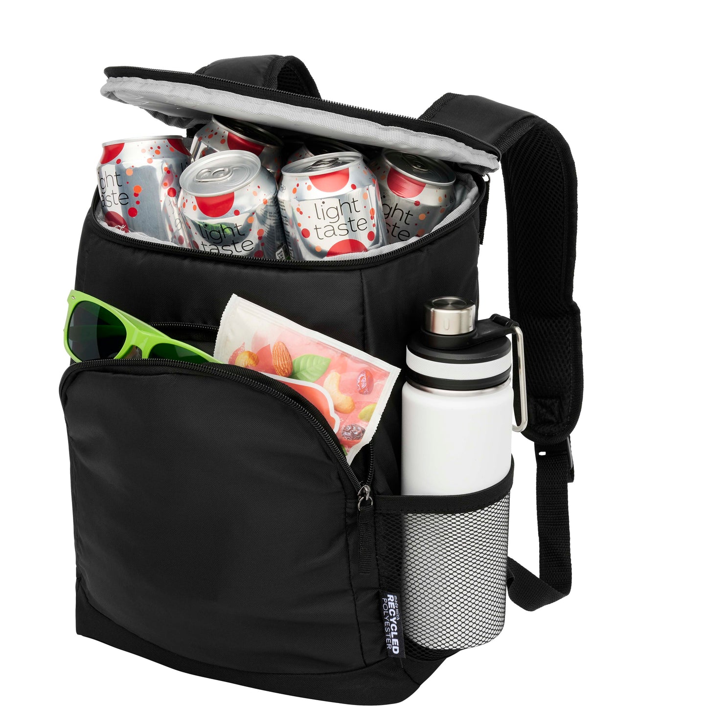 Chillpack GRS-certifierad kylryggsäck för 18 burkar 16L