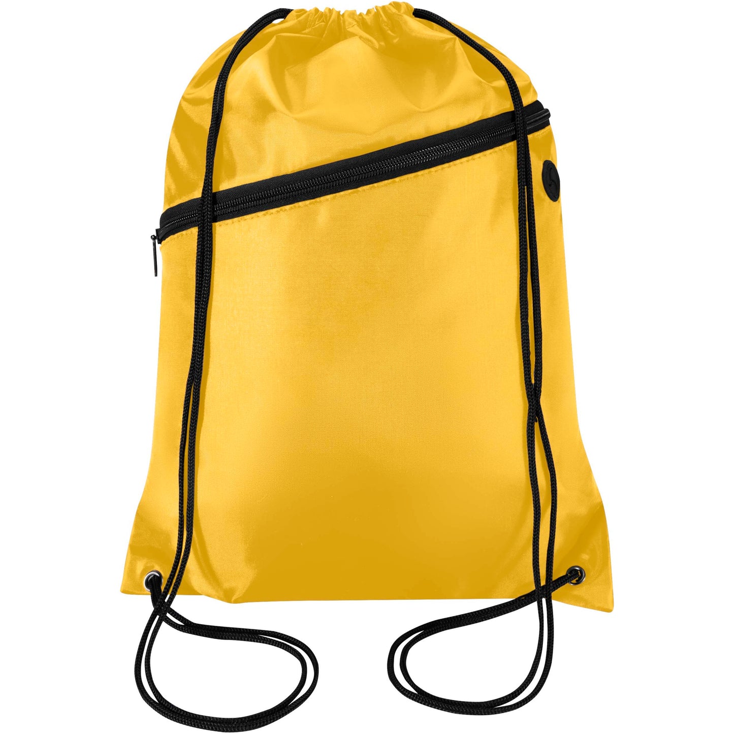 Oriole RPET-gympapåse med dragsko och framficka med dragkedja 5 liter