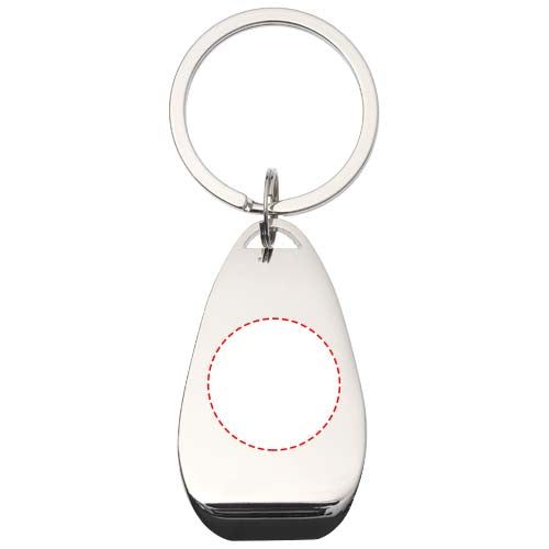 Don nyckelring med flasköppnare