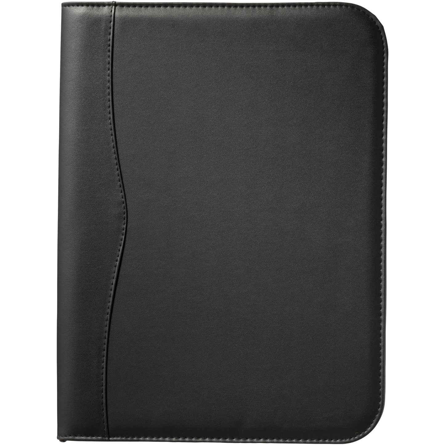 Ebony A4-mapp med blixtlås