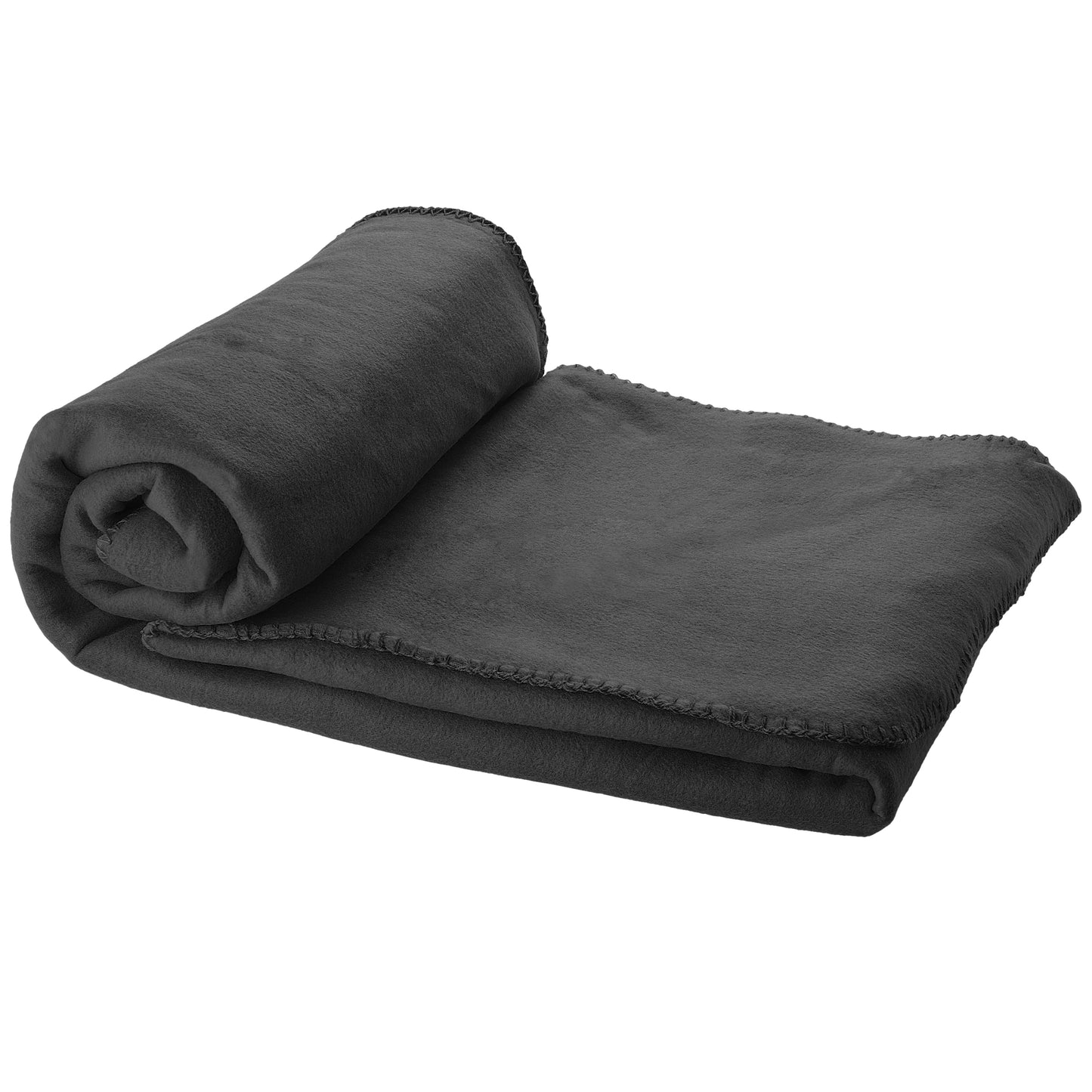 Huggy fleecefilt med påse 150 x 120 cm
