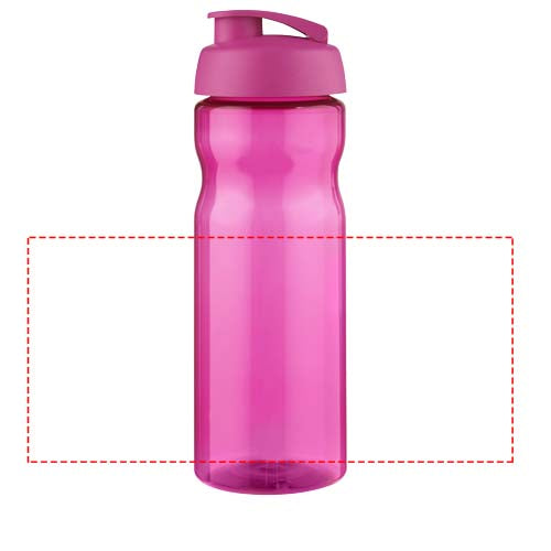 H2O Active® Base 650 ml sportflaska med uppfällbart lock