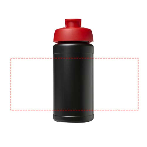 Baseline® Plus 500 ml sportflaska med uppfällbart lock
