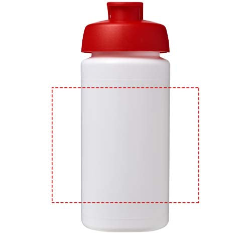 Baseline® Plus grip 500 ml sportflaska med uppfällbart lock