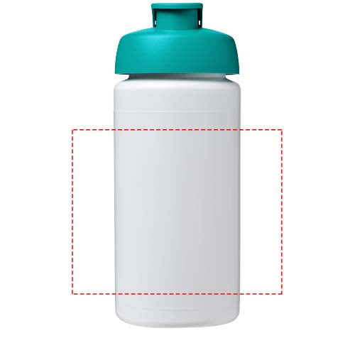 Baseline® Plus grip 500 ml sportflaska med uppfällbart lock