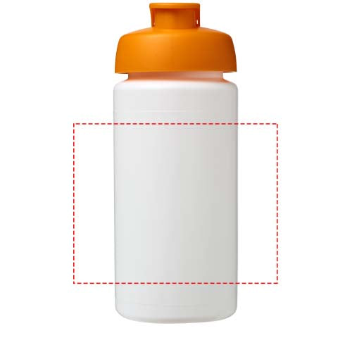Baseline® Plus grip 500 ml sportflaska med uppfällbart lock