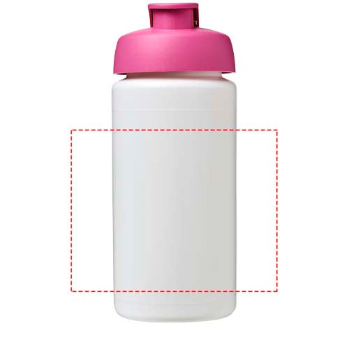 Baseline® Plus grip 500 ml sportflaska med uppfällbart lock