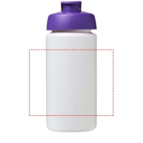 Baseline® Plus grip 500 ml sportflaska med uppfällbart lock