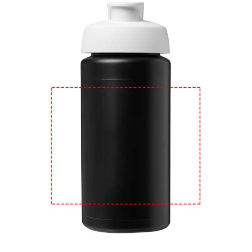Baseline® Plus grip 500 ml sportflaska med uppfällbart lock
