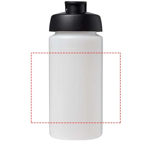 Baseline® Plus grip 500 ml sportflaska med uppfällbart lock