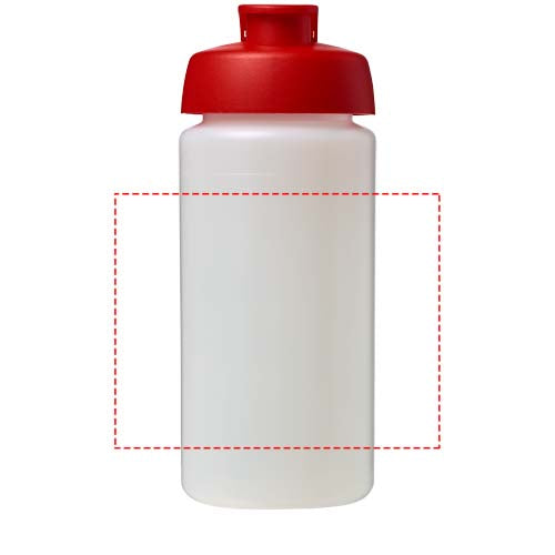 Baseline® Plus grip 500 ml sportflaska med uppfällbart lock