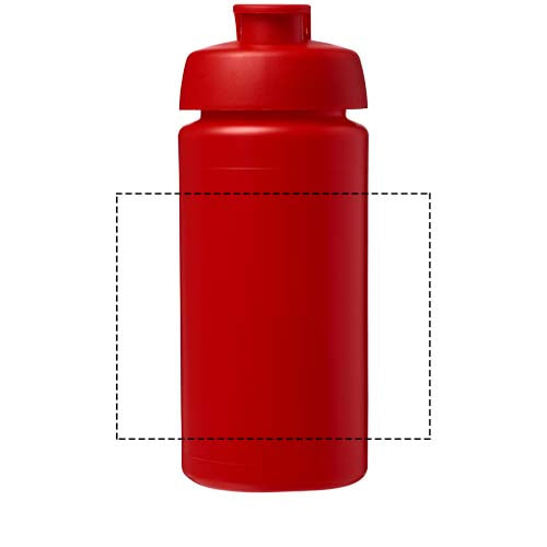 Baseline® Plus grip 500 ml sportflaska med uppfällbart lock