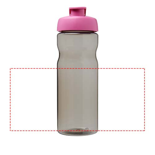 H2O Active® Eco Base 650 ml sportflaska med uppfällbart lock