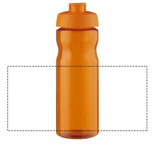 H2O Active® Eco Base 650 ml sportflaska med uppfällbart lock