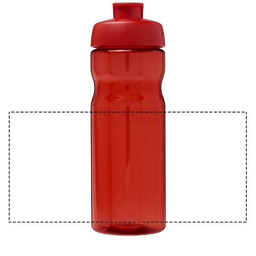 H2O Active® Eco Base 650 ml sportflaska med uppfällbart lock
