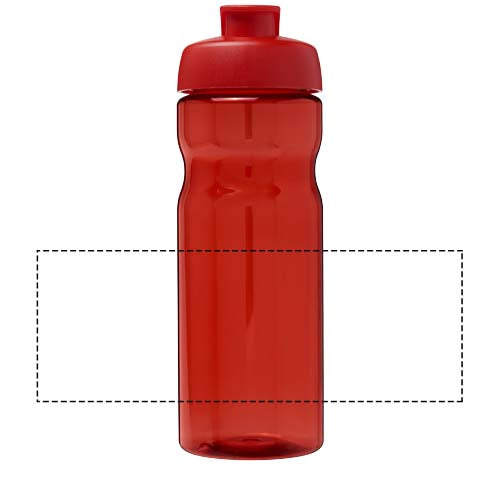 H2O Active® Eco Base 650 ml sportflaska med uppfällbart lock