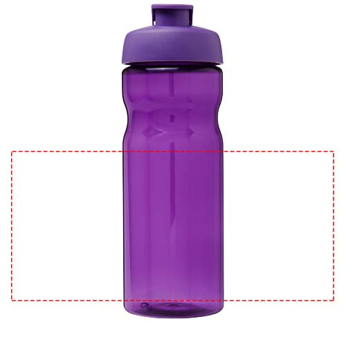 H2O Active® Eco Base 650 ml sportflaska med uppfällbart lock