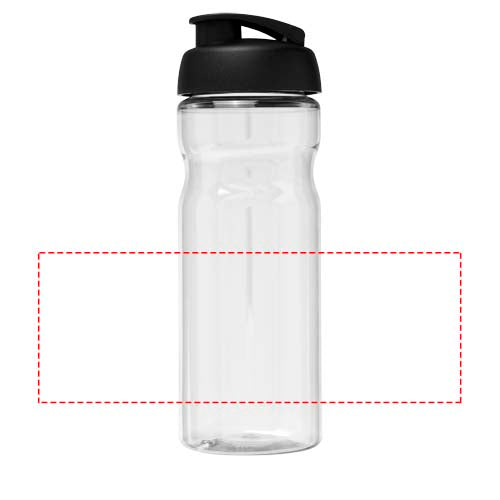 H2O Active® Eco Base 650 ml sportflaska med uppfällbart lock