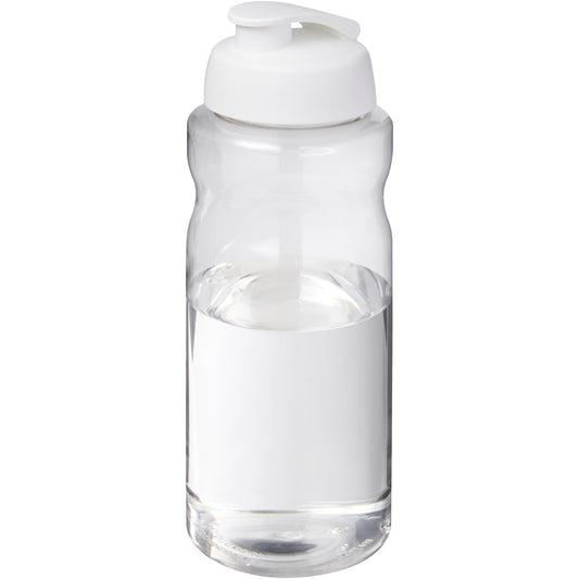 H2O Active® Big Base 1-liters sportflaska med uppfällbart lock