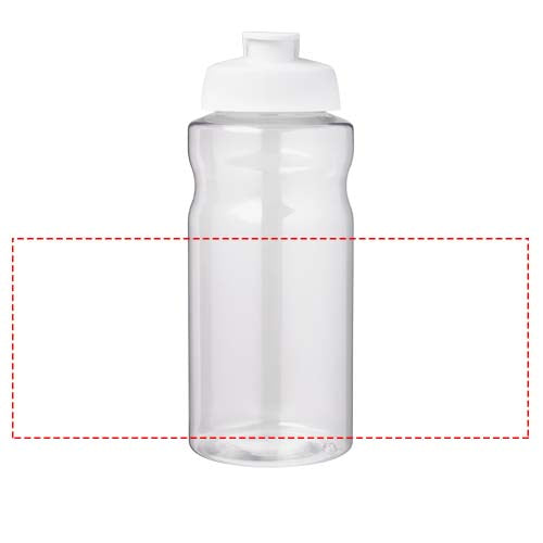 H2O Active® Big Base 1-liters sportflaska med uppfällbart lock