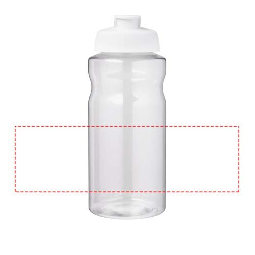 H2O Active® Big Base 1-liters sportflaska med uppfällbart lock