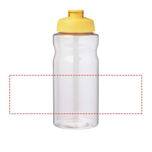 H2O Active® Big Base 1-liters sportflaska med uppfällbart lock