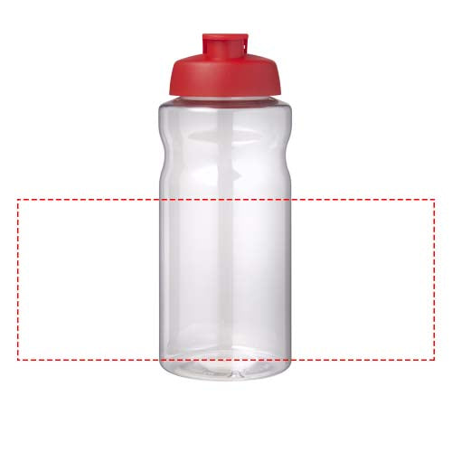 H2O Active® Big Base 1-liters sportflaska med uppfällbart lock