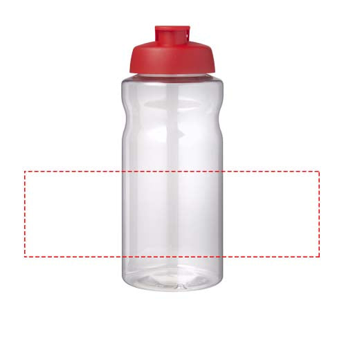 H2O Active® Big Base 1-liters sportflaska med uppfällbart lock