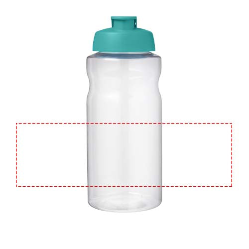 H2O Active® Big Base 1-liters sportflaska med uppfällbart lock