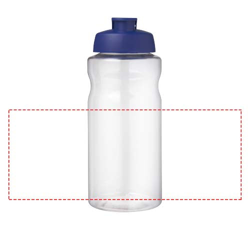 H2O Active® Big Base 1-liters sportflaska med uppfällbart lock