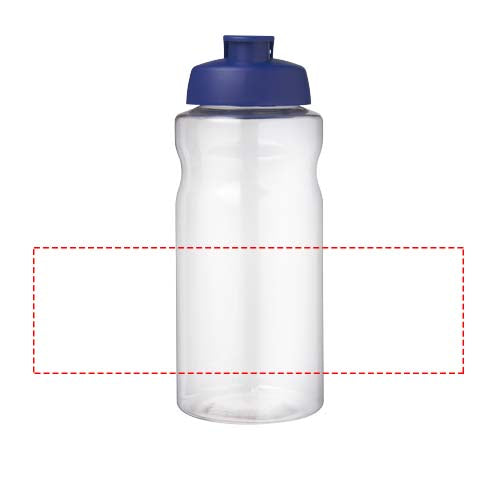 H2O Active® Big Base 1-liters sportflaska med uppfällbart lock