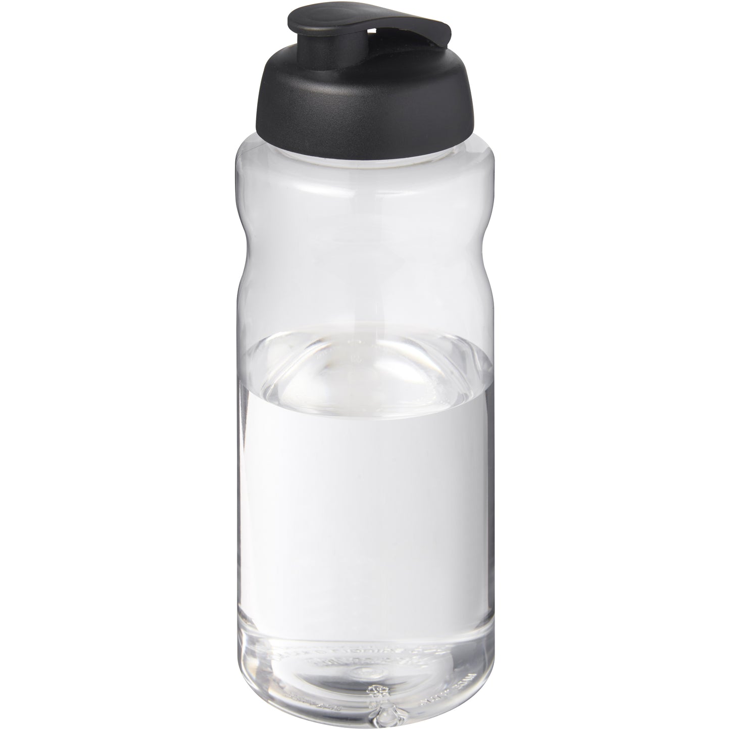 H2O Active® Big Base 1-liters sportflaska med uppfällbart lock