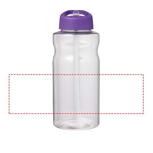 H2O Active® Big Base 1-liters sportflaska med piplock