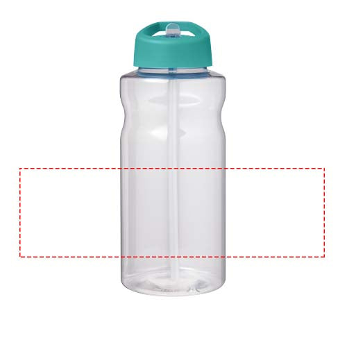 H2O Active® Big Base 1-liters sportflaska med piplock